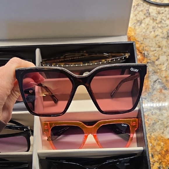 Quay Sunglasses Collection In Display Case - Picture 7 of 10